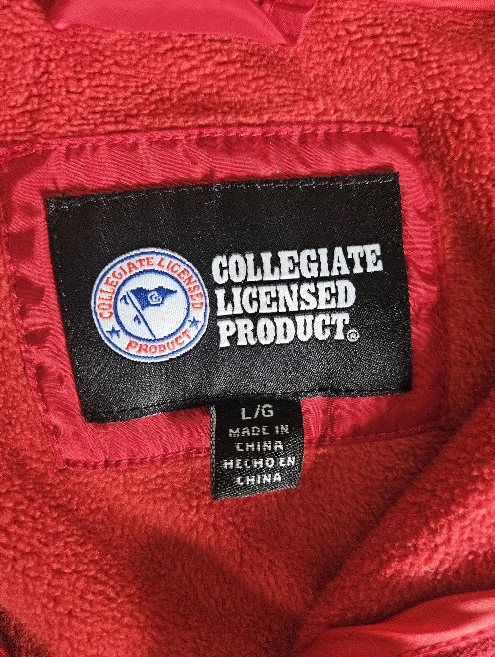 Red Buckeye Zip Up Jacket Men's Large - Picture 5 of 8